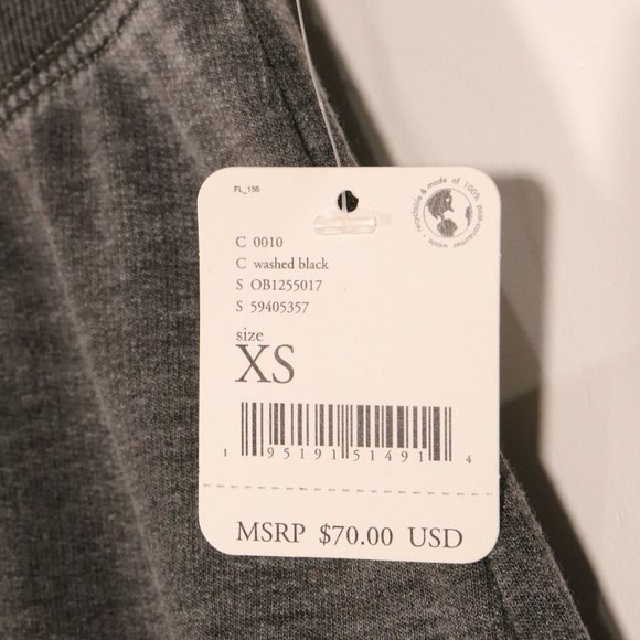 NWT Free People Cozy All Day Harem Legging in Washed Black - Picture 11 of 15